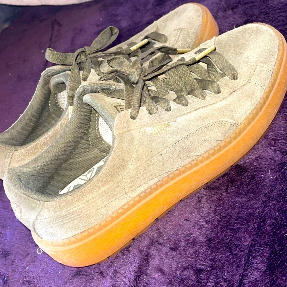 Suede Puma Platform Trace